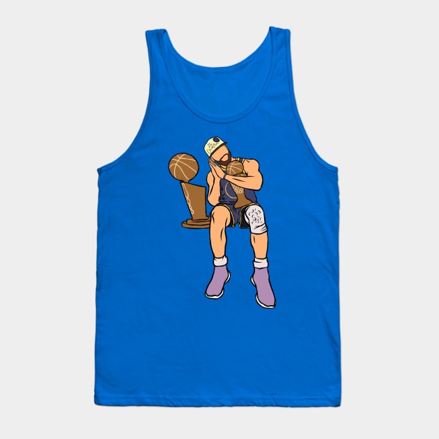 Steph Curry Championship Celebration Tank Top by rattraptees